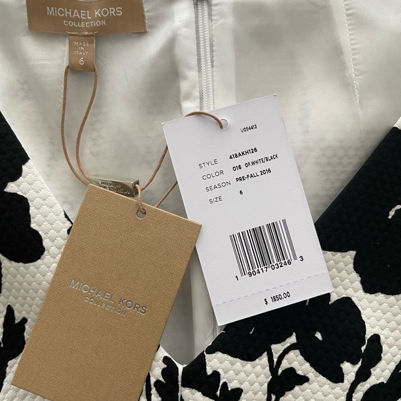 NWT Michael Kors Collection Dress Size 6 - Picture 6 of 8